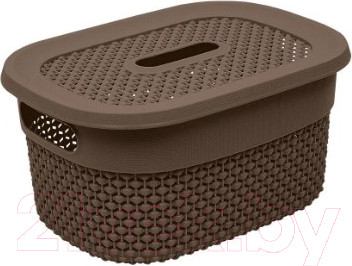 Корзина Эльфпласт Ariana EP559 (3л, коричневый)