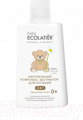 Средство для купания Ecolatier Baby От макушки до пяточек 0+ (250мл)