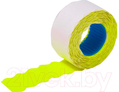 Этикет-лента Brauberg 123581 (желтый)