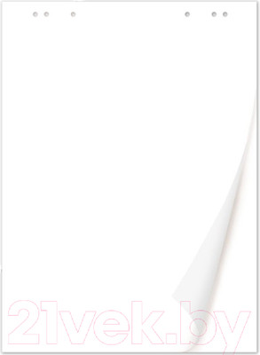 Бумага для флипчарта Brauberg 5шт / 124098 (20л, чистые)