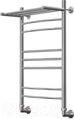 Полотенцесушитель водяной GRANULA Евро 2Д+3П+2Д 50х100 с полкой (нижнее подключение)