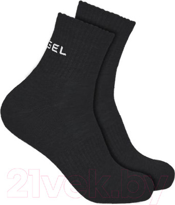 Носки Jogel Essential Mid Cushioned Socks / JE4SO0321.99 (р-р 32-34, черный)