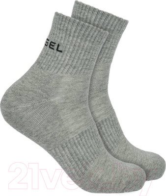 Носки Jogel Essential Mid Cushioned Socks / JE4SO0321.MG (р-р 39-42, меланжевый)
