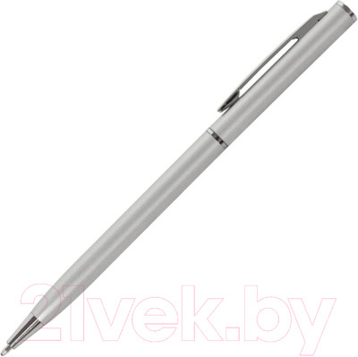Ручка шариковая Brauberg Delicate Silver / 141401 (синий)