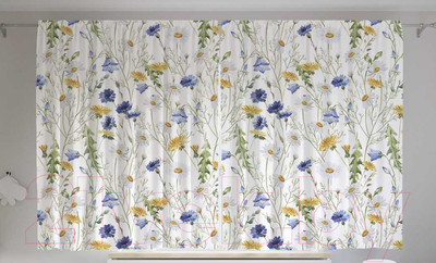 Комплект штор JoyArty Мечтательная весна / pox_8804 (145x180)