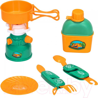 Набор игрушечной посуды Givito Набор туриста Детская посуда с набором для пикника / G209-004