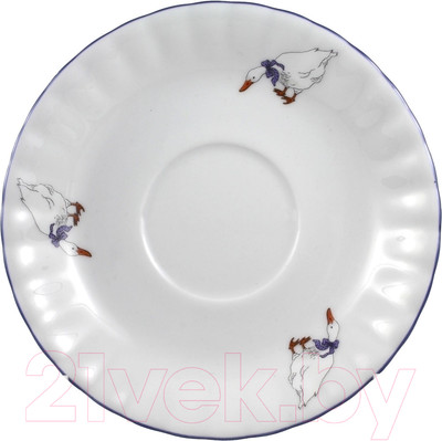 Блюдце Cmielow i Chodziez Iwona / E280-0I00690 (гусь)