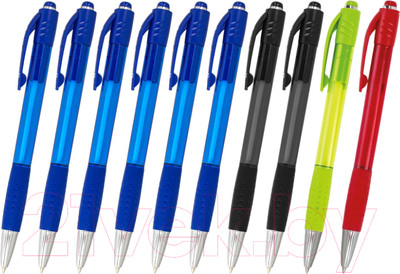 Набор шариковых ручек Brauberg Super / 143381 (10шт)