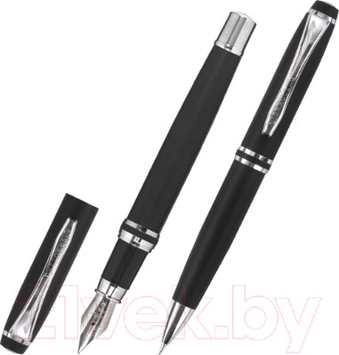 Набор канцелярский Brauberg Duetto / 143478 (2шт, синий)