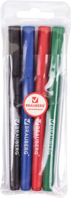 Набор маркеров Brauberg Classic Line / 150295 (4шт)