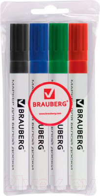 Набор маркеров Brauberg 150417 (4шт)