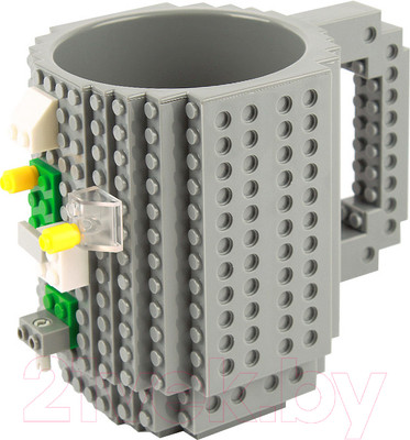 Кружка Darvish Конструктор / DV-H-1295-6 (400мл, серый)