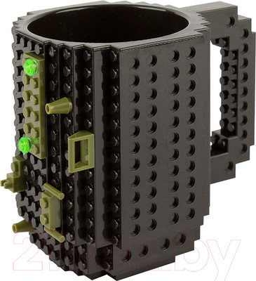 Кружка Darvish Конструктор / DV-H-1295-5 (400мл, черный)