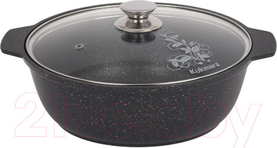 Жаровня Kukmara жмт32а (темный мрамор)