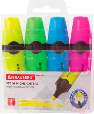 Набор маркеров Brauberg Delta / 151727 (4шт)