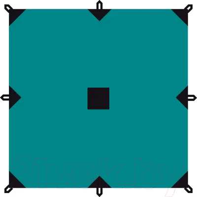 Тент BTrace T0331 (3x3, зеленый)