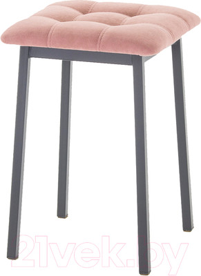 Табурет AMC Comfort 7.1.7 (ткань розовый/черный)