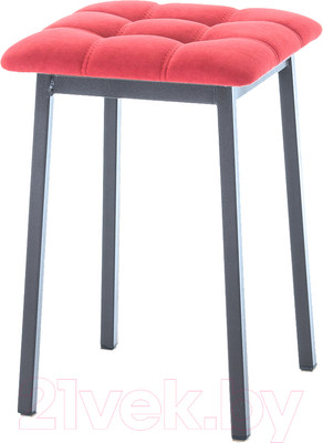 Табурет AMC Comfort 7.1.8 (ткань красный/черный)