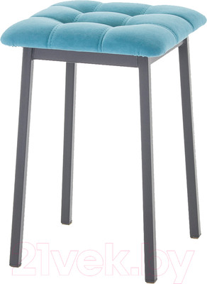 Табурет AMC Comfort 7.1.13 (ткань бирюзовый/черный)