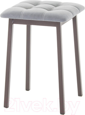 Табурет AMC Comfort 7.2.5 (ткань графит/коричневый)