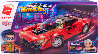 Конструктор Qman Спорткар / 14012
