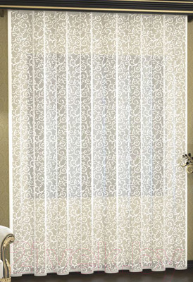 Гардина Лента Е659РСа (280x300, белый)