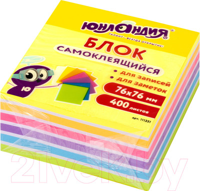 Блок для записей Юнландия Неоновый / 111351