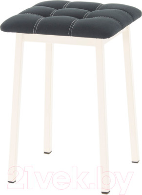 Табурет AMC Comfort 7.3.1 (ткань черный/слоновая кость)