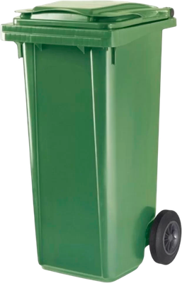 Контейнер для мусора Ese 120л (зеленый)