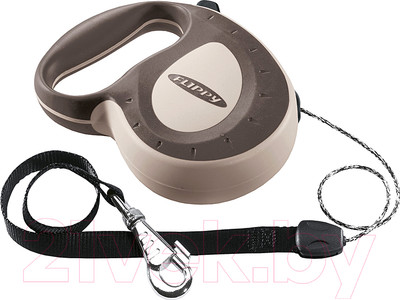 Поводок-рулетка Ferplast Flippy Controller Cord M (серый)
