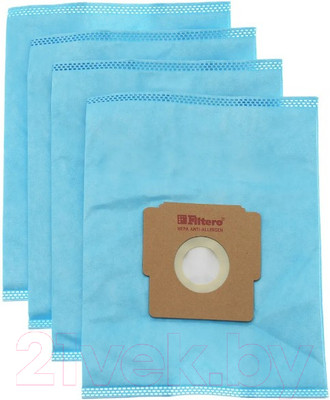 Комплект пылесборников для пылесоса Filtero Экстра FLZ 07 (4шт)