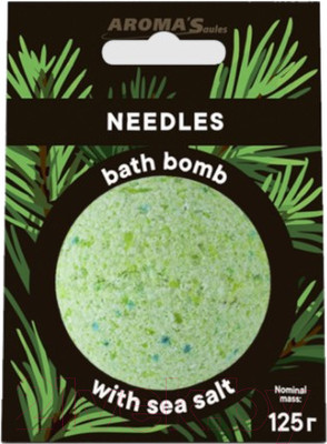 Бомбочка для ванны Aroma Saules Хвоя (125г)