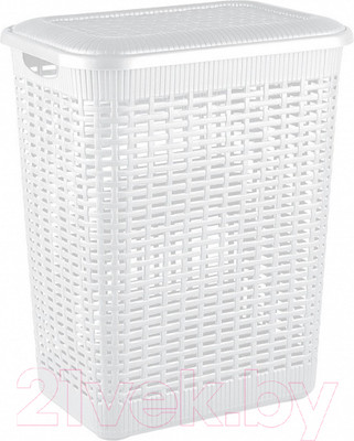 Корзина для белья Econova 431293416 (белый)