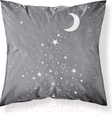 Наволочка Samsara Звездное небо на сером фоне 7070Н-3