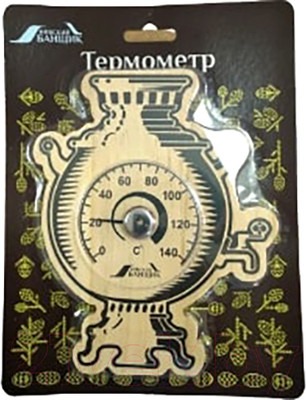 Термометр для бани Невский банщик Самовар / Б-1158