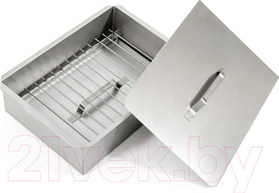 Коптильня НПО Кедр KNS1-01 с поддоном для сбора жира 