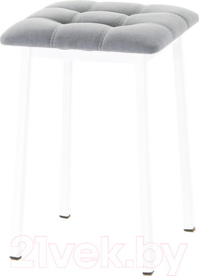 Табурет AMC Comfort 7.6.5 (ткань графит/белый)