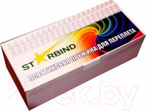Пружины для переплета Starbind 28мм / BP28ClSB (50шт, прозрачный)
