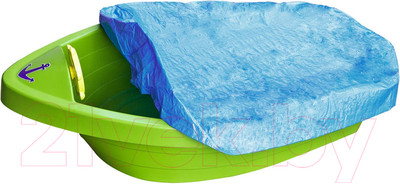 Песочница-бассейн PalPlay Лодочка 311 с покрытием (зеленый)