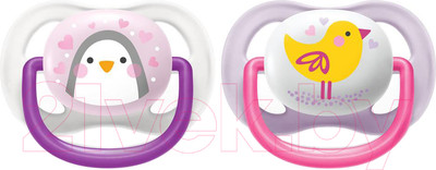 Набор пустышек Philips AVENT Ultra Air / SCF080/06 (2шт)