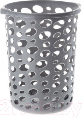 Корзина для бумаг Альтернатива Сорренто / М2055 (12л, серый)