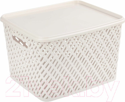 Корзина Альтернатива Плетенка / М3552 (бежевый)