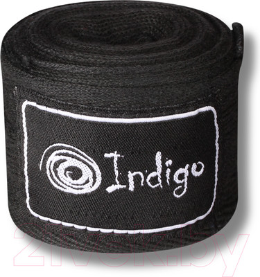 Боксерские бинты Indigo Sport 1115 (4м, черный)