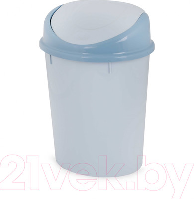 Мусорное ведро Альтернатива М1377 (8л, голубой)