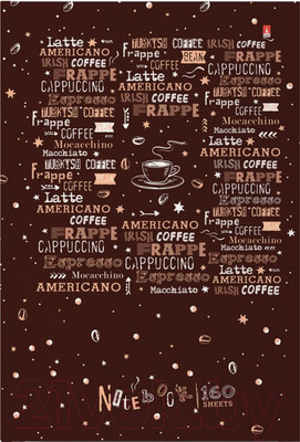 Записная книжка Альт Coffe Time / 3-160-074/21 (160л, клетка)