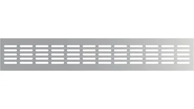 Решетка вентиляционная ERA 4808DP Al (серебристый)