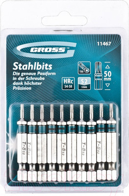 Набор бит Gross Torx 11467