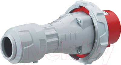 Вилка силовая Legrand 3P+N+E IP67 63А 380V / 555529