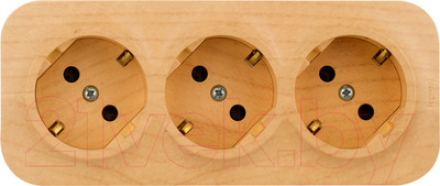 Розетка Legrand Quteo 782288 (дерево)