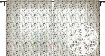 Комплект гардин JoyArty Оливки / tul_36663750V1 (2шт, 145x180)